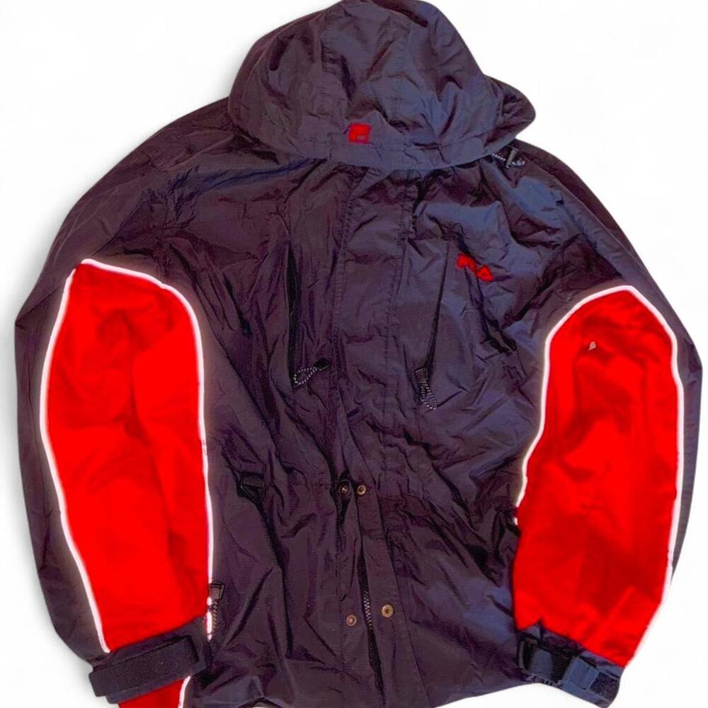 Vintage fila reflective ski jacket